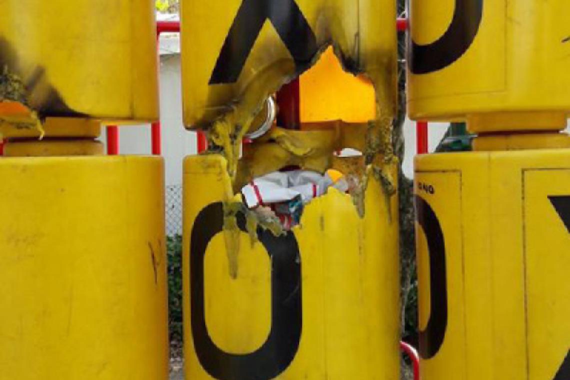 ROBASSOMERO. Vandalizzato gioco ai giardinetti