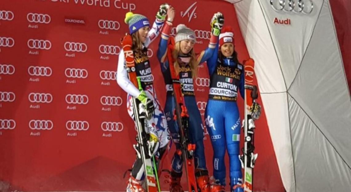SCI ALPINO. Curtoni porta l'Italia sul podio nel parallelo di Courchevel