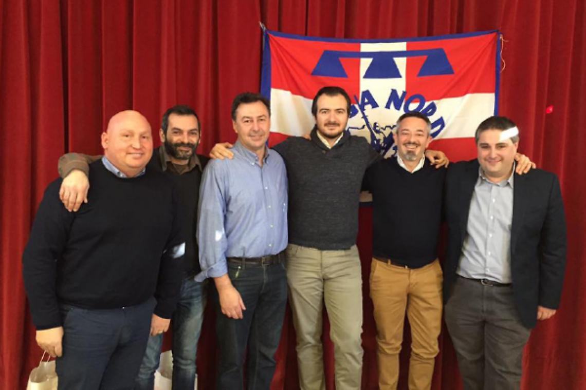 VESTIGNÈ. Grande partecipazione al pranzo della Lega Nord