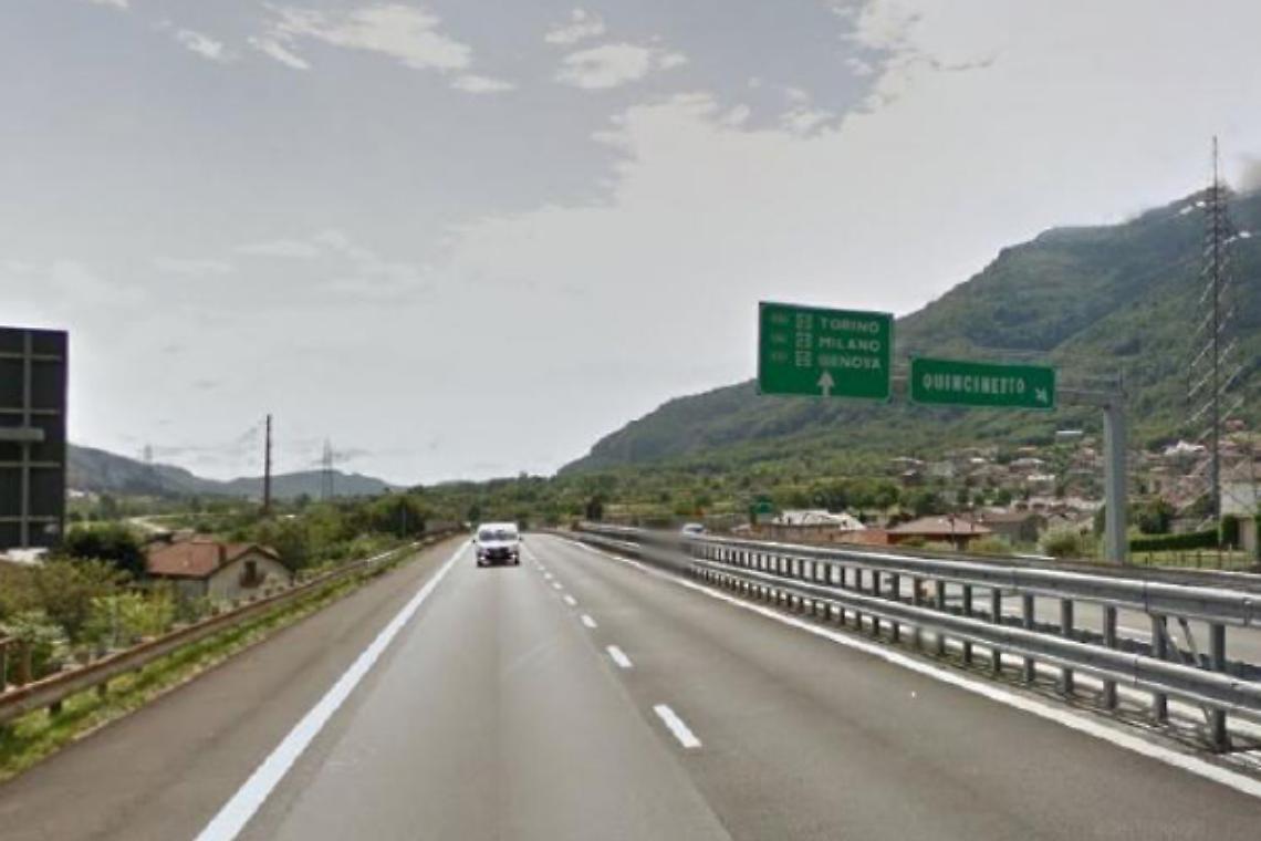 Maltempo, riaperta su una sola corsia la A5 a Quincinetto