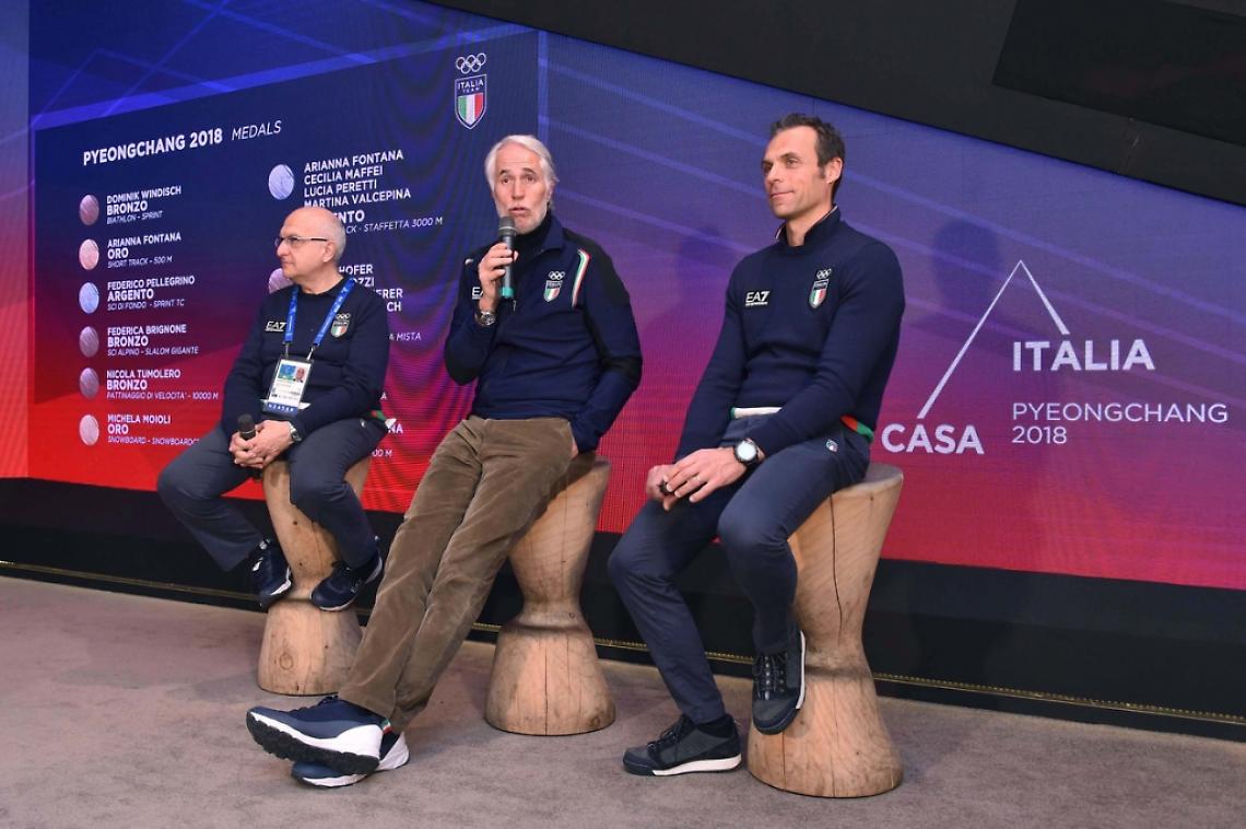 PYEONGCHANG 2018. Il presidente del CONI Malagò stila il bilancio azzurro