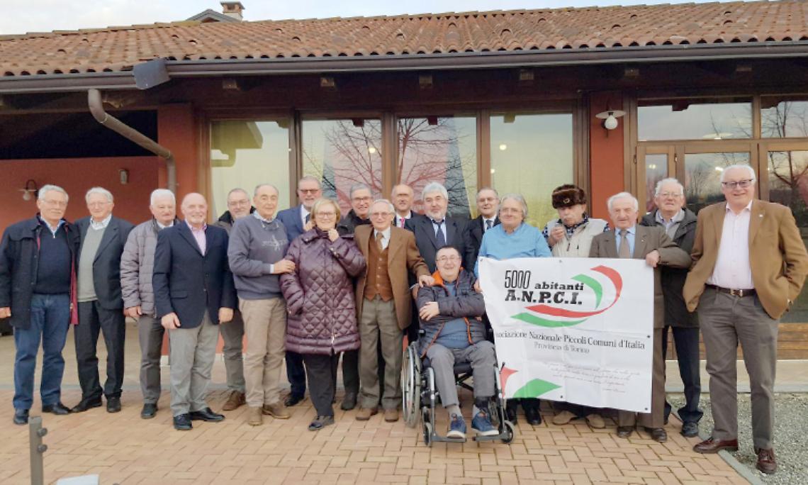 STRAMBINELLO. I sindaci  salutano Elio Ottino