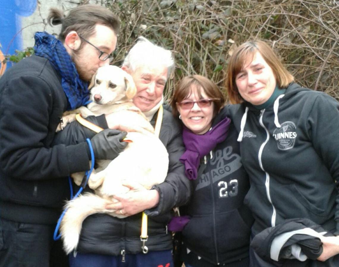 SETTIMO TORINESE. La cagnolina Neve è stata ritrovata