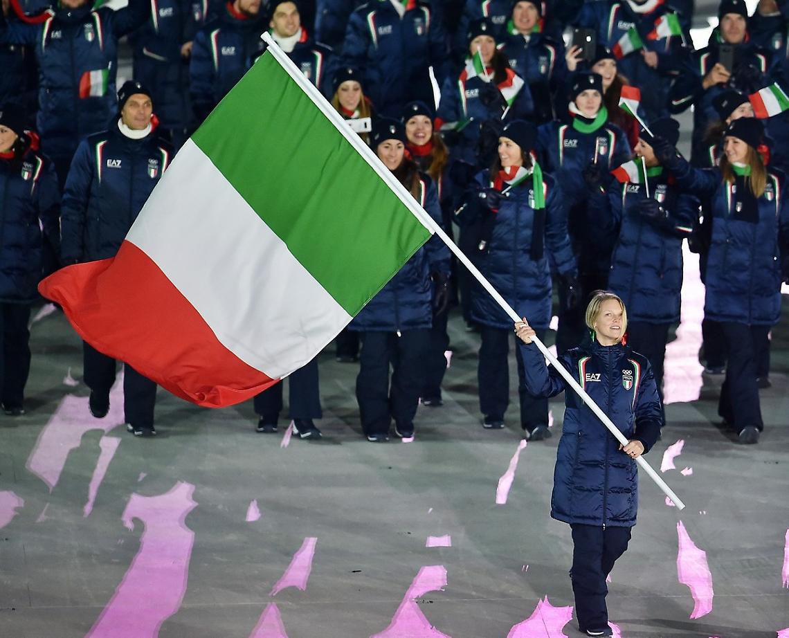 PYEONGCHANG 2018. Fontana: "Con questa bandiera in mano non temo nulla"