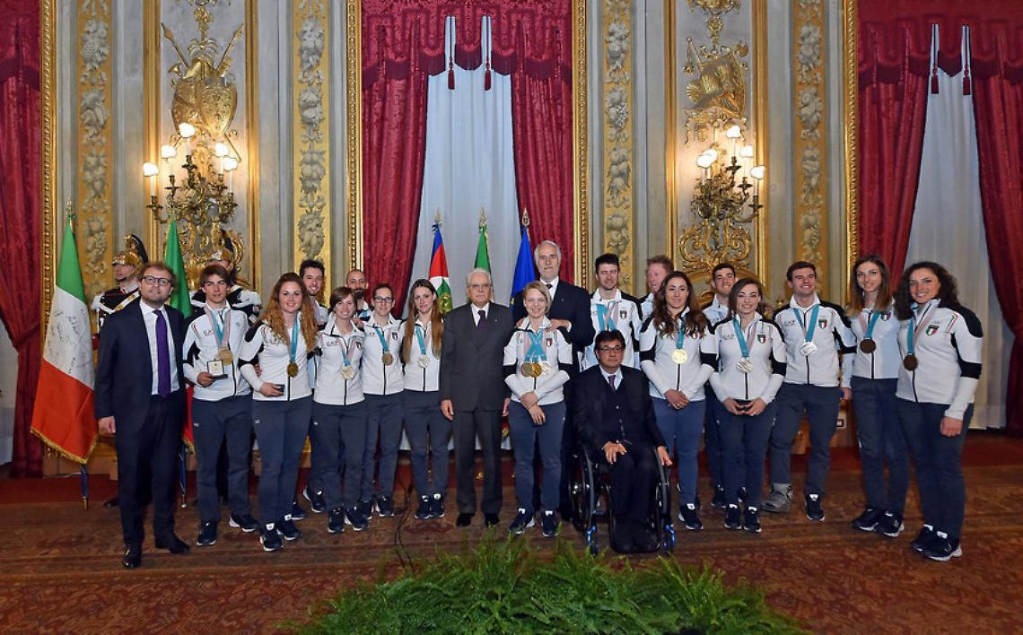PYEONGCHANG 2018. Gli azzurri riportano il tricolore al Quirinale