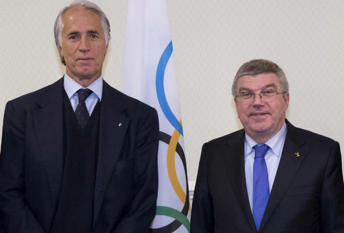 CONI. Il presidente Malagò incontra Bach a Losanna
