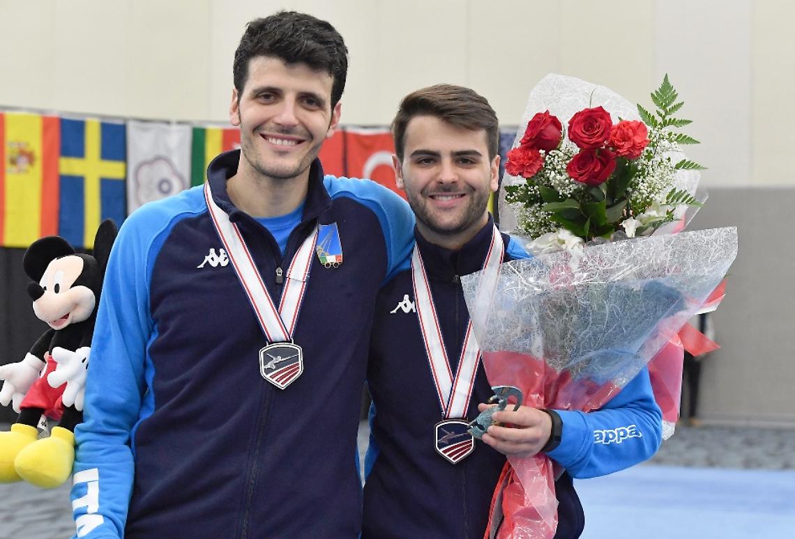 SCHERMA. Cassarà e Rosatelli sul podio nel Grand Prix FIE di fioretto