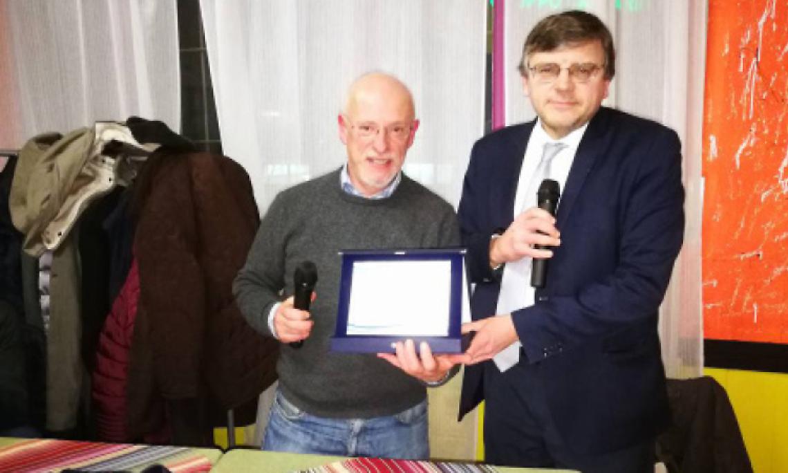 LAURIANO. Nanni Micca si racconta al “Bar Nucleus” con Dutto
