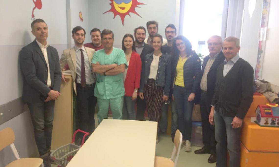 CHIVASSO. Una donazione dei Lions per il reparto di pediatria