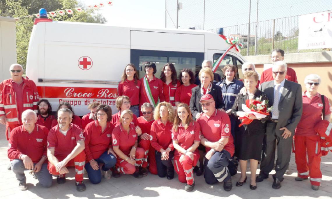 SCIOLZE. Inaugurata  la nuova sede della Cri!