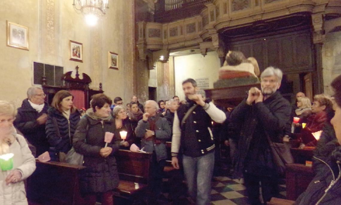SAN MAURO. La via crucis lungo le strade della città