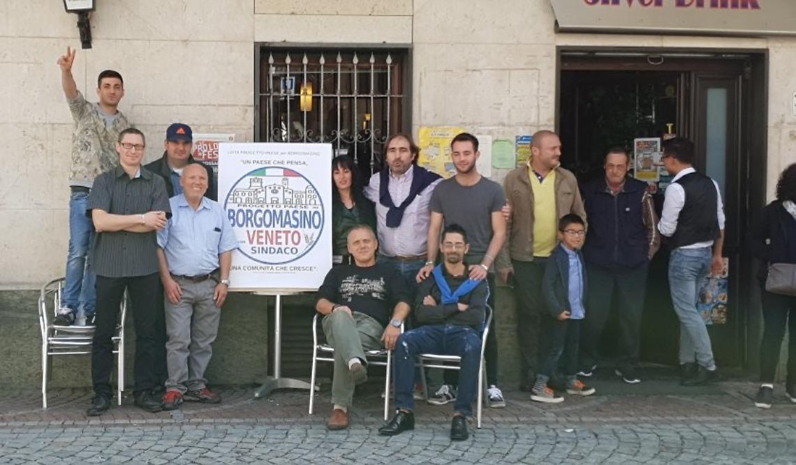 BORGOMASINO. Salvatore Veneto presenta la lista ed il simbolo ai cittadini