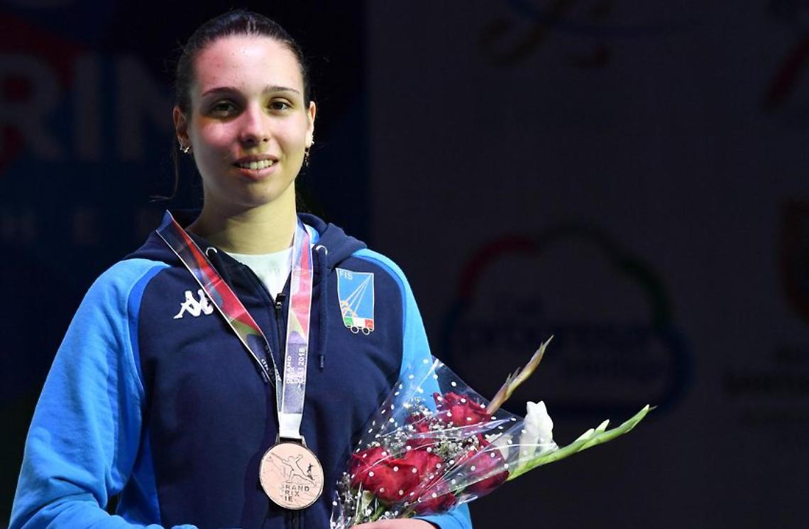 SCHERMA. Isola debutta sul podio nella Coppa del Mondo