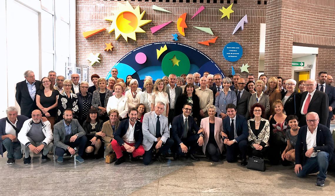 CANDIOLO. Fondazione per la ricerca del cancro. Il grazie di Allegra Agnelli