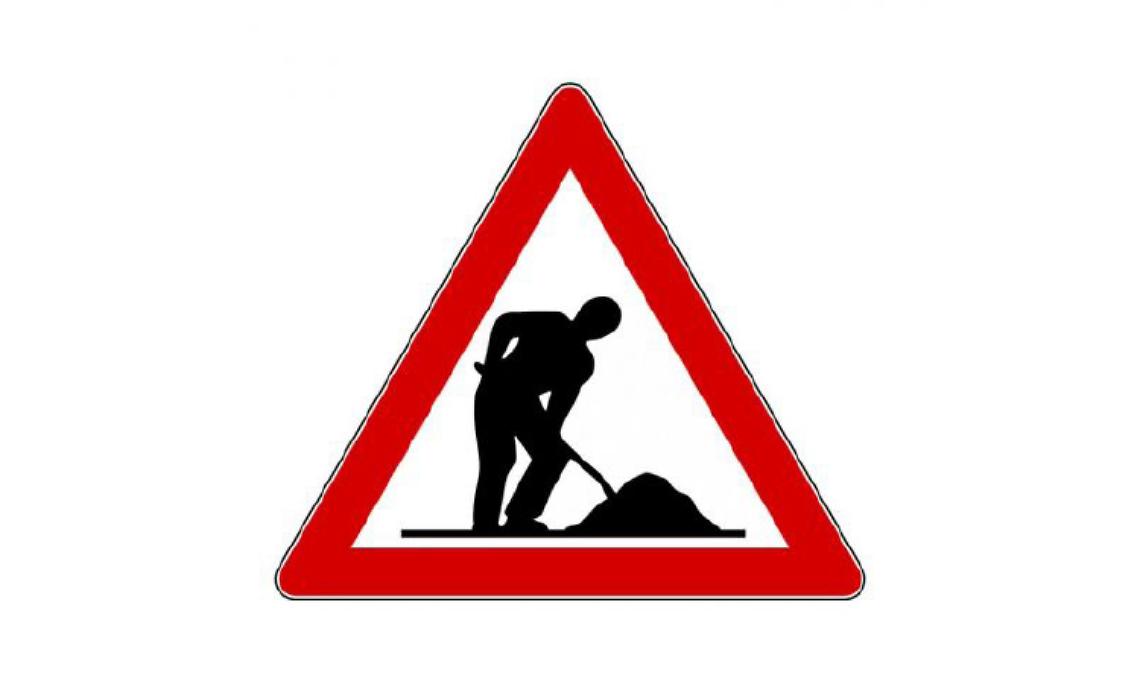 CASTIGLIONE. Lavori in strada Valle Garavaglia