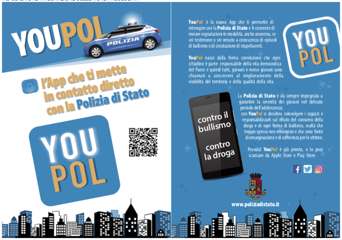 ASTI. Sicurezza: YouPol, App della Polizia ad Asti, Alessandria e Novara