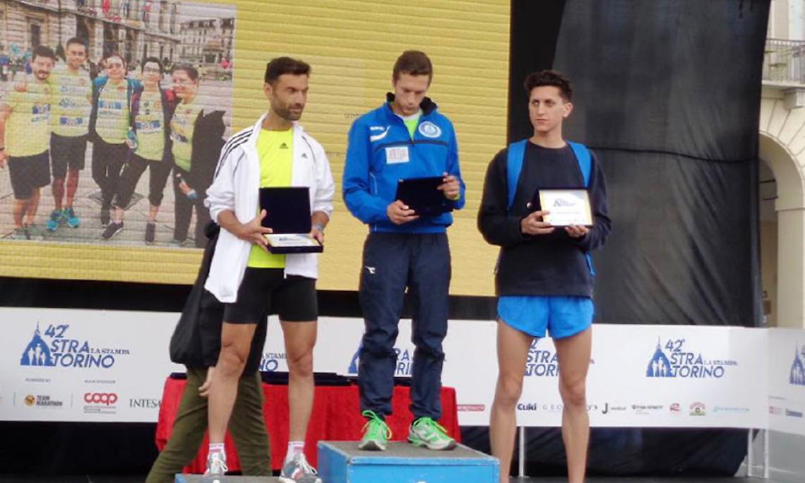 MONTANARO. Fabio Rinaldi, sul podio della Stratorino