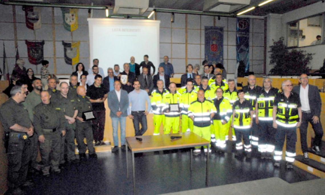 SETTIMO. Premiati i volontari della città