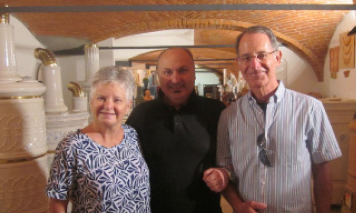 CASTELLAMONTE. Dall’America per la ceramica