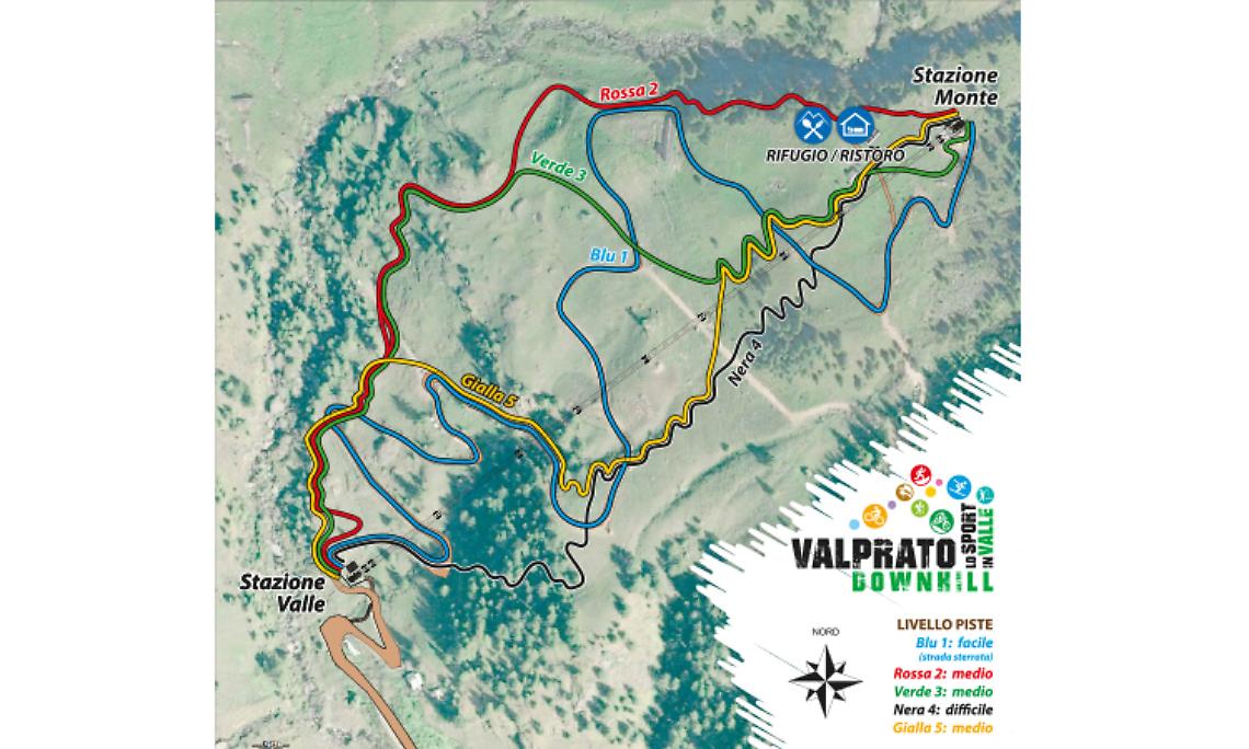 VALPRATO SOANA.Piamprato: sci ma anche downhill