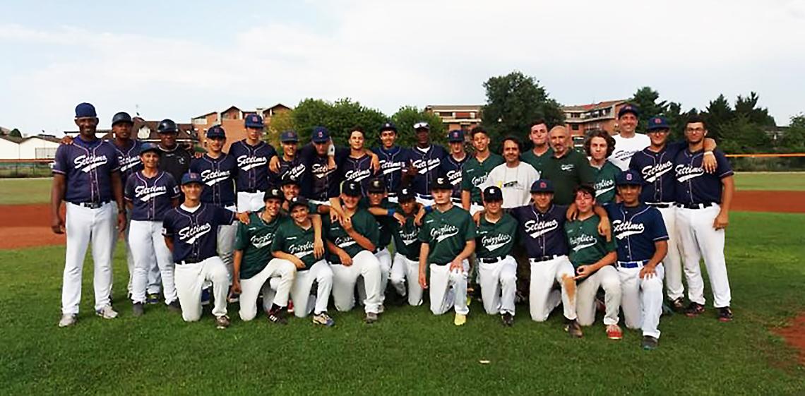 BASEBALL. L'Under 18 del Baseball Club Settimo è campione regionale