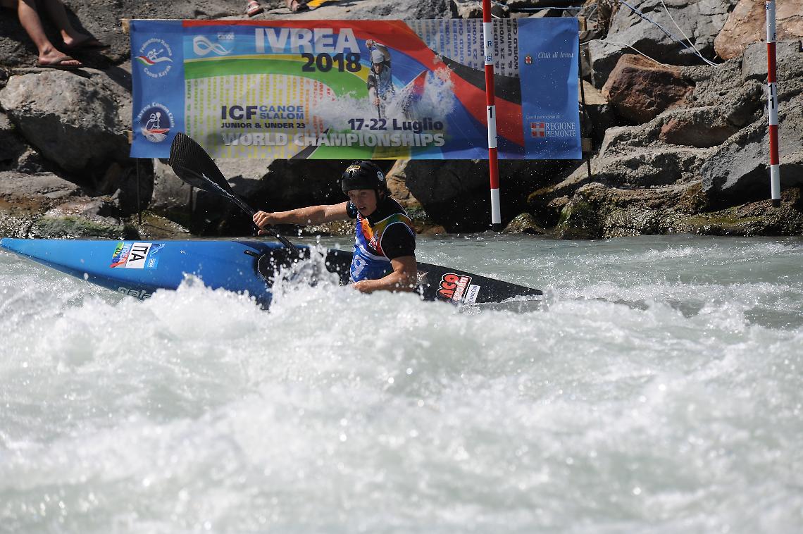 CANOA SLALOM. Ghisetti ottavo nel K1 Under 23 agli Europei di Bratislava