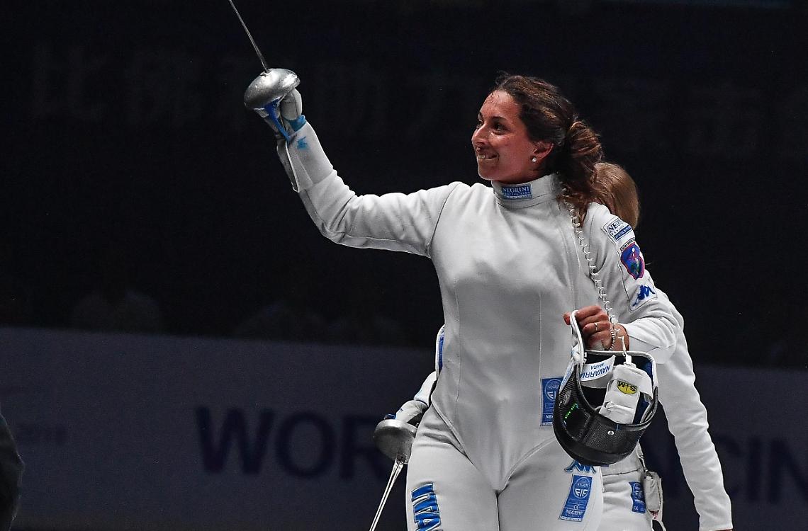 SCHERMA. Navarria campionessa del mondo nella spada a Wuxi2018