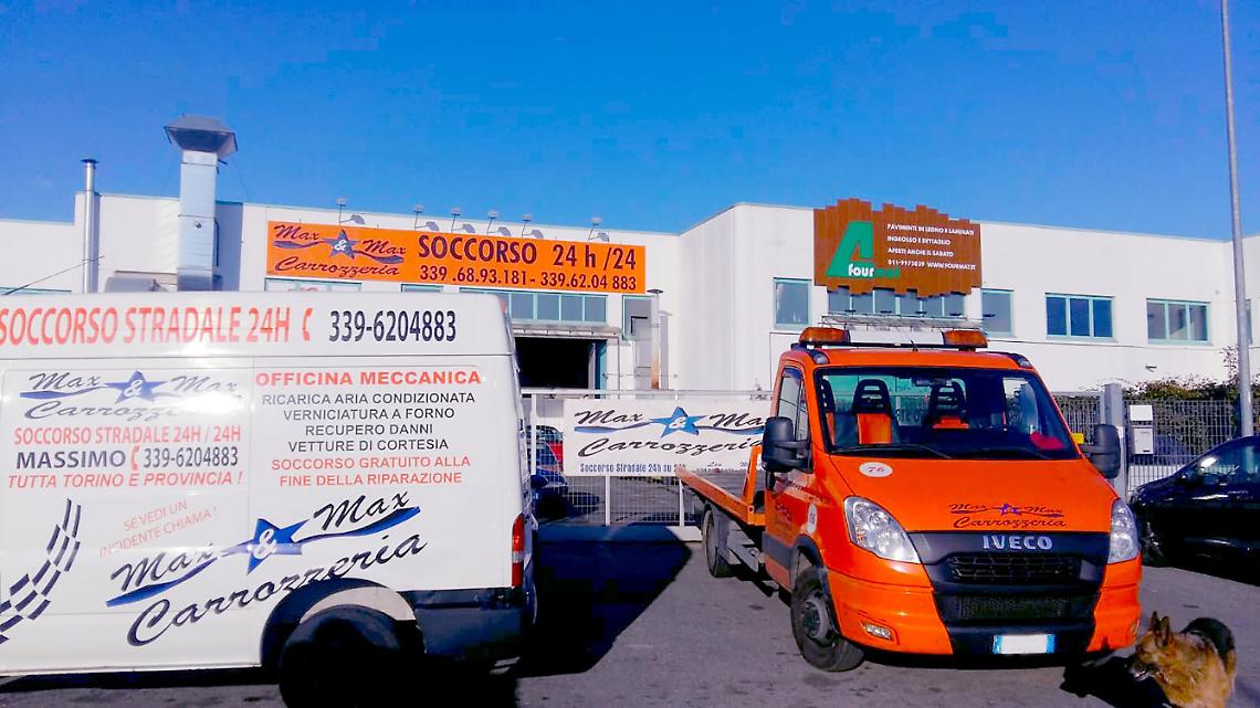 CASELLE. Un mondo di servizi per l'auto alla Nuova Carrozzeria Max & Max