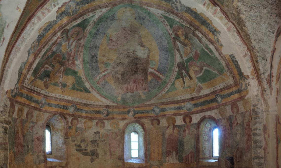 CHIAVERANO. Gli affreschi romanici più belli del Canavese