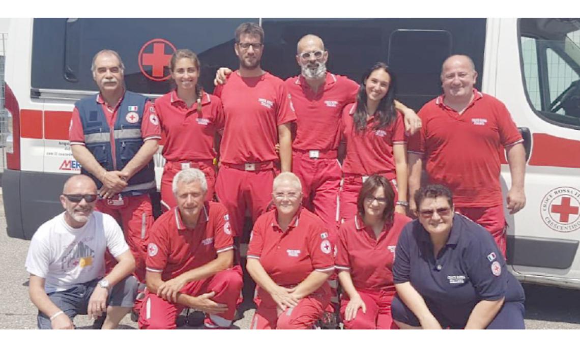 CRESCENTINO. Croce Rossa: sei nuovi volontari per il servizio di emergenza 118