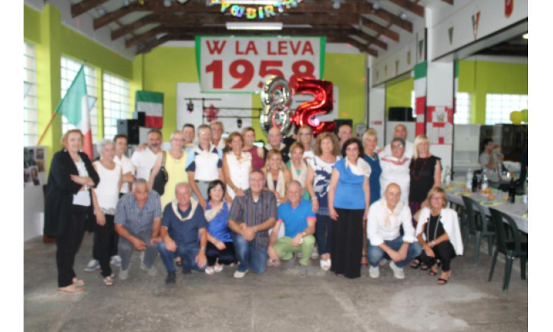 BRUSASCO. I coscritti del 1958 festeggiano i 60 anni