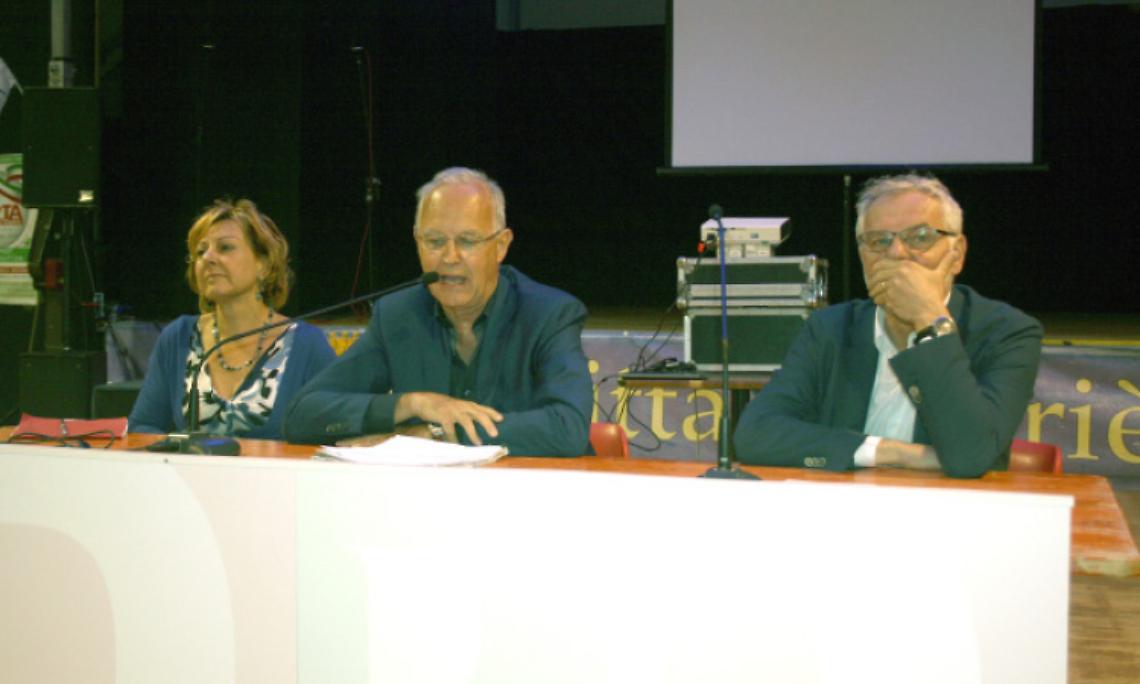 CIRIE'. Alla festa dell’Unità, tra lampi e tuoni, si discute il futuro della ferrovia To-Ceres