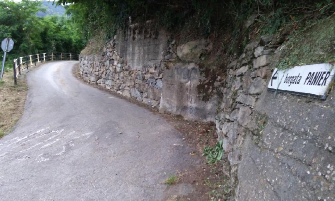 VALPRATO SOANA. Borgata Panier rischia l’isolamento