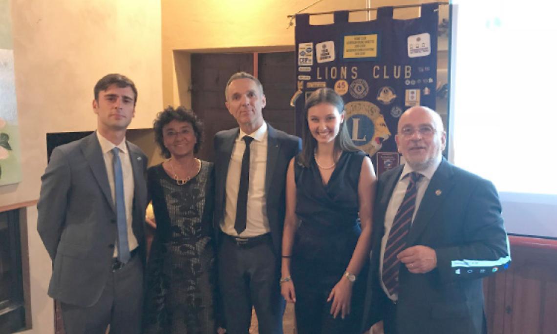 CHIVASSO. Passaggio di consegne nei Lions al Borgo Garibaldi di Brusasco