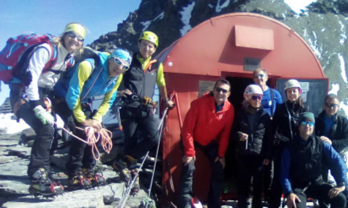 CHIVASSO. Salita al bivacco “Biagio Musso”, sul Grand Combin,  in Svizzera