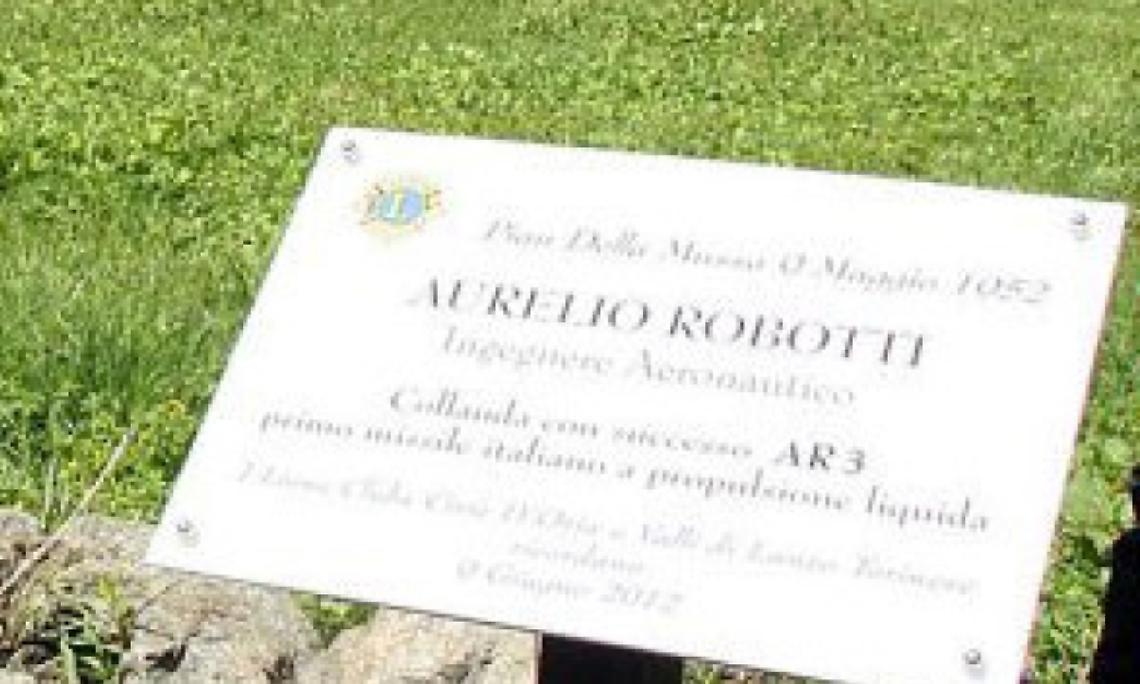 BALME. Aurelio Robotti e  il progetto dell’avio-bomba