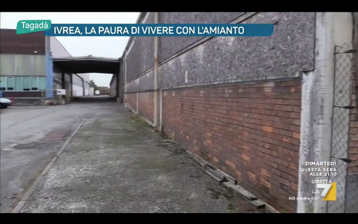 IVREA. Che bello! Ci sono gi&agrave; delle &ldquo;pensate&rdquo; sull&rsquo;amianto Olivetti a San Bernardo