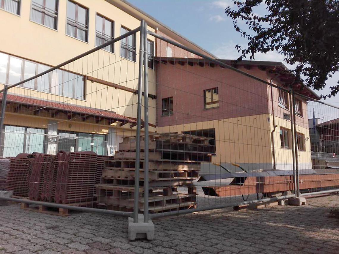 VISTRORIO. Lavori in corso: ecco gli spogliatoi ed un parcheggio tutto nuovo