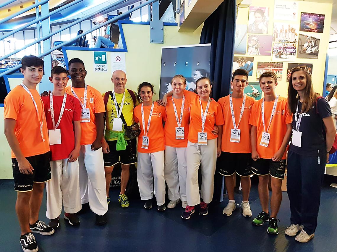 KARATE. Mondani porta l'Akiyama sul podio all'Open Turin Cup