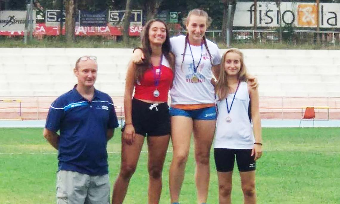 ATLETICA LEGGERA. Tre podi per l'Atletica Settimese ai Regionali Allievi