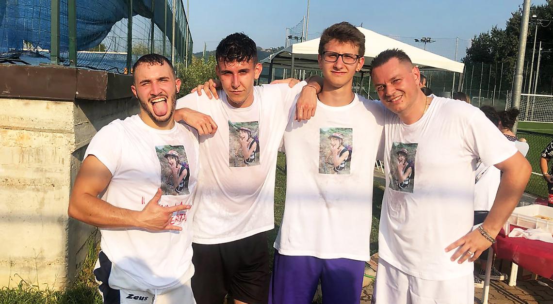MEZZI PO. In Campo al Verdelago Club per ricordare Francesca e Davide