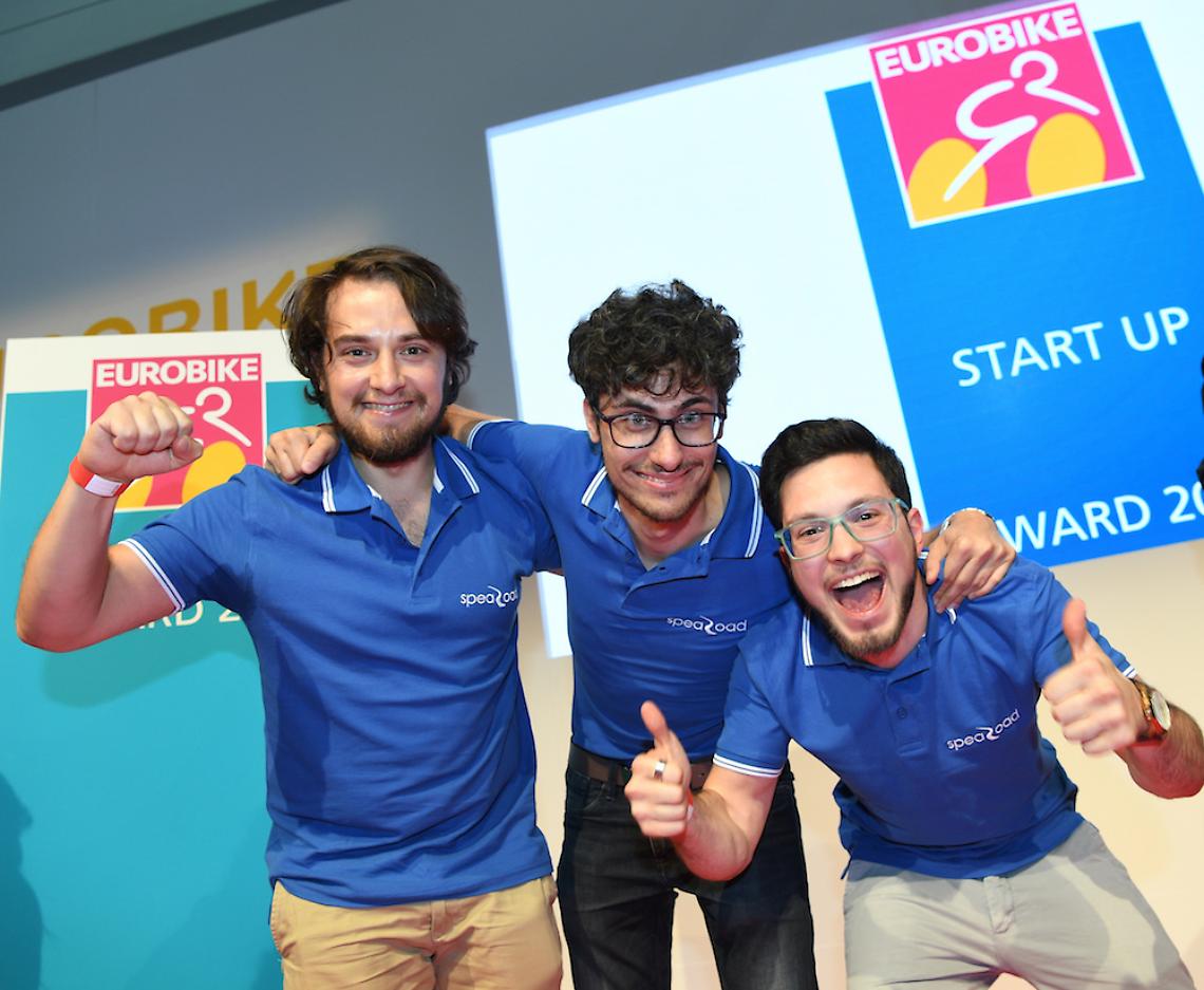 SAN GIORGIO. Creano un pedale luminoso e vincono all'Eurobike in Germania