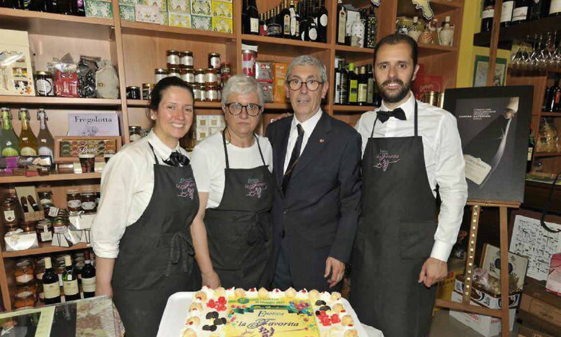 SETTIMO. Enoteca  La Favorita promossa per la quarta volta tra i “Maestri del Gusto”