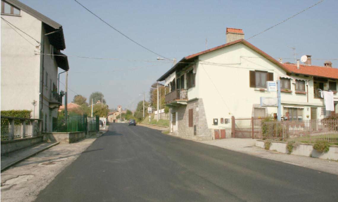 BARONE. Asfaltata  Via Candia