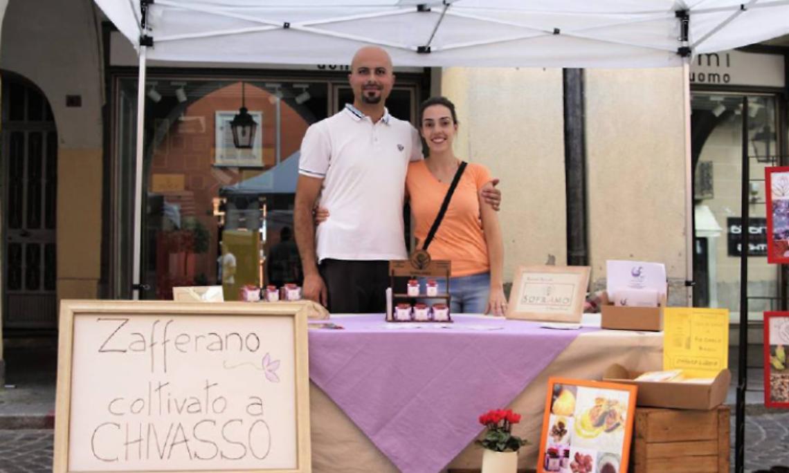 CHIVASSO. Tra Chivasso e Castelrosso si coltiva anche lo Zafferano