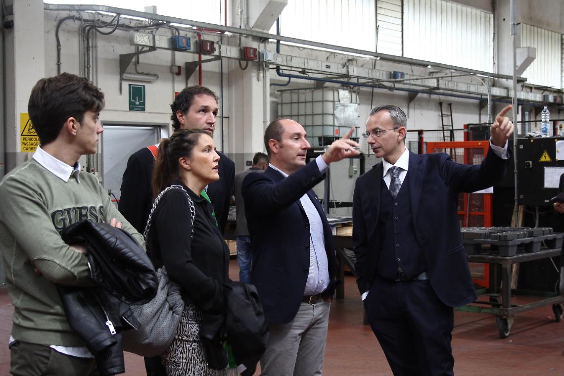 IVREA. #ImpresaDay. Il tour di Federmeccanica: Sacel, Cmb, Benevenuta, Osai e Icas