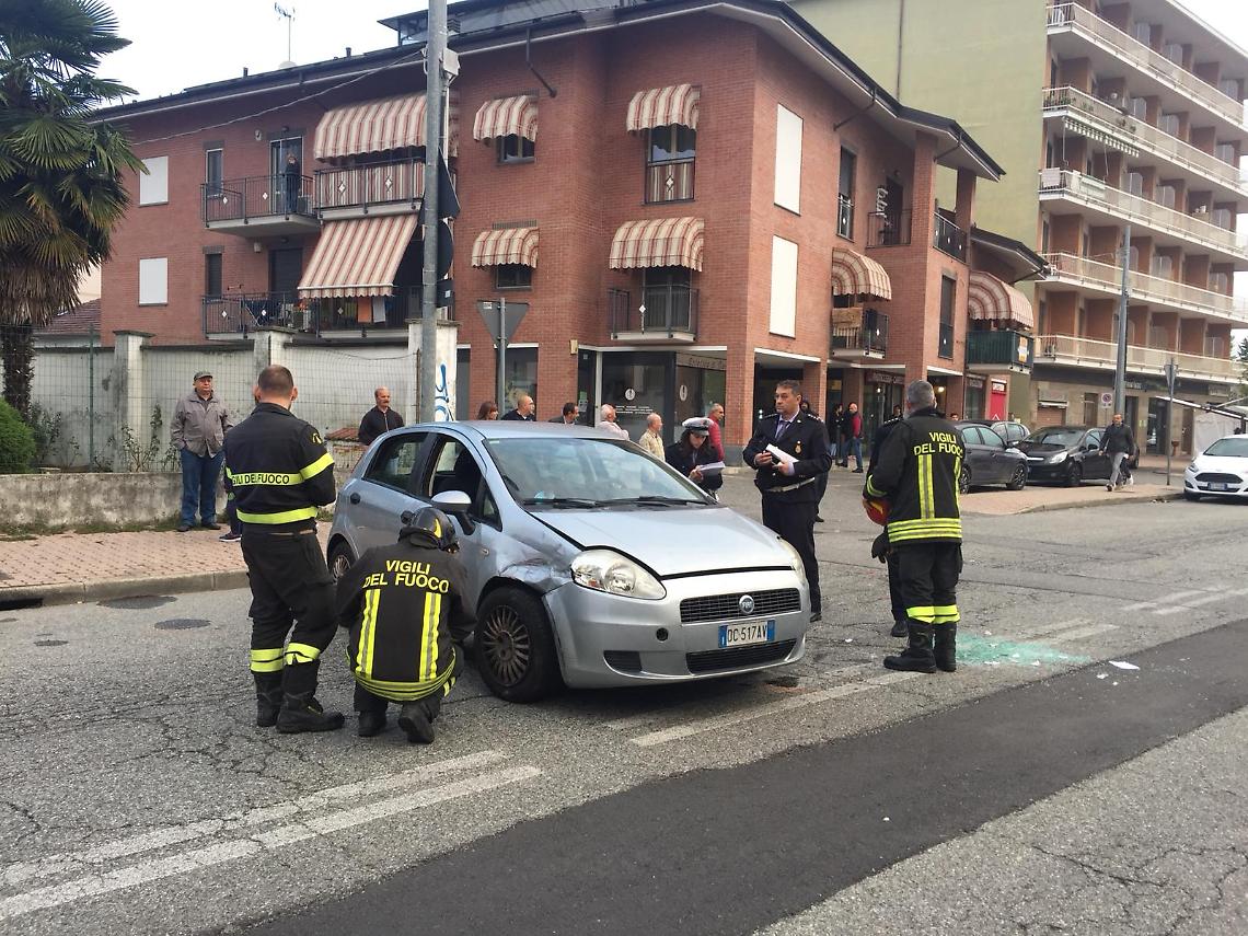 SETTIMO. Chivassese di 47 anni ferita in un incidente