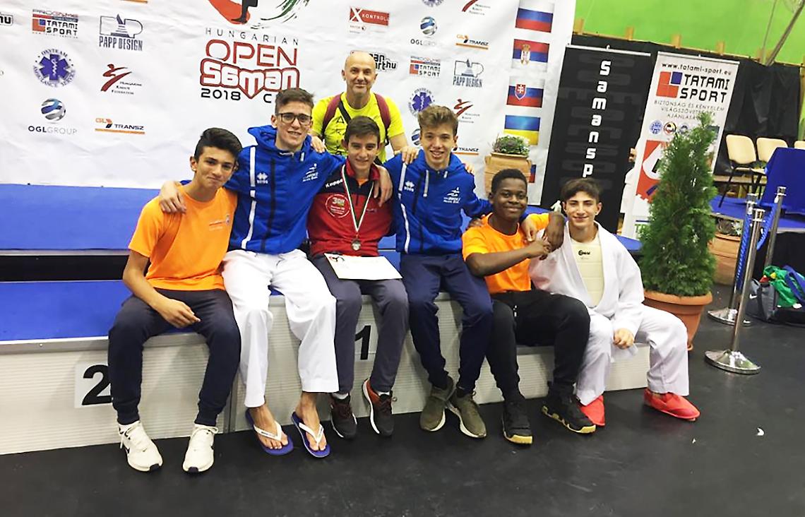 KARATE. L’Akiyama brilla all’Hungarian Open Saman Cup
