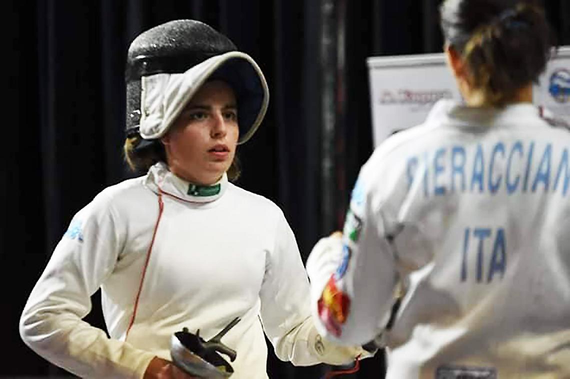 SCHERMA. Cena torna in azzurro per la Coppa del Mondo Under 20 di spada femminile