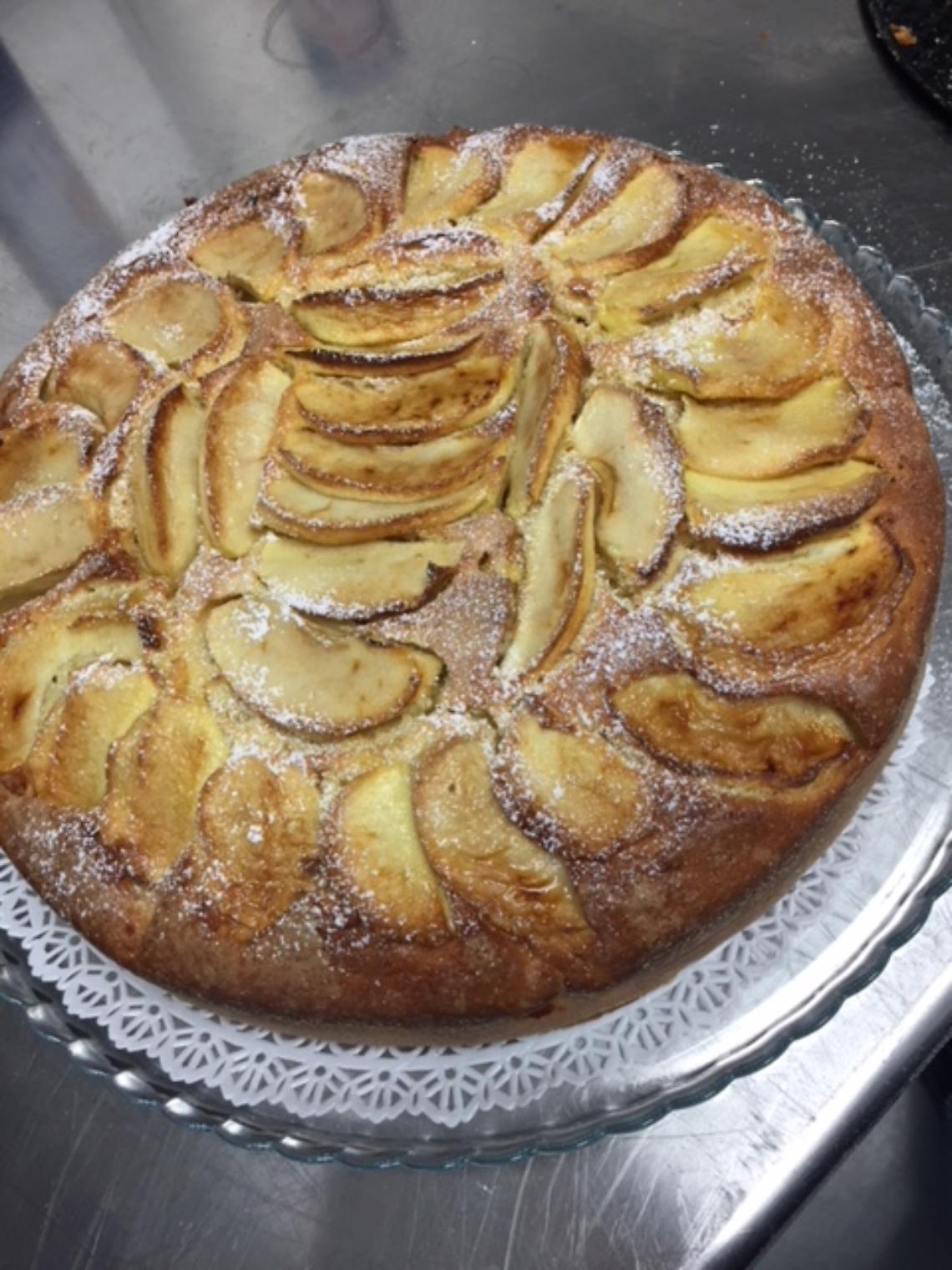 Torta di mele e yogurt